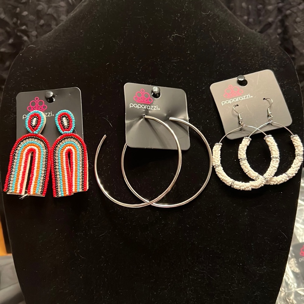 Paparazzi lot of earrings